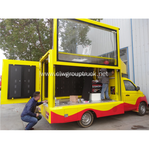 Waterproof LED Screen Display Advertising Vehicle